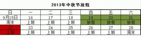 萬康公司關于中秋節放(fàng)假的(de)通(tōng)知(zhī)